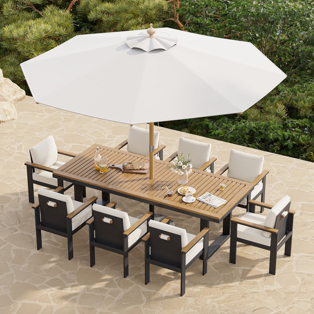 Questions and Answers for Tevara Garden Teak & Aluminium Dining Chairs in White, Set of 2