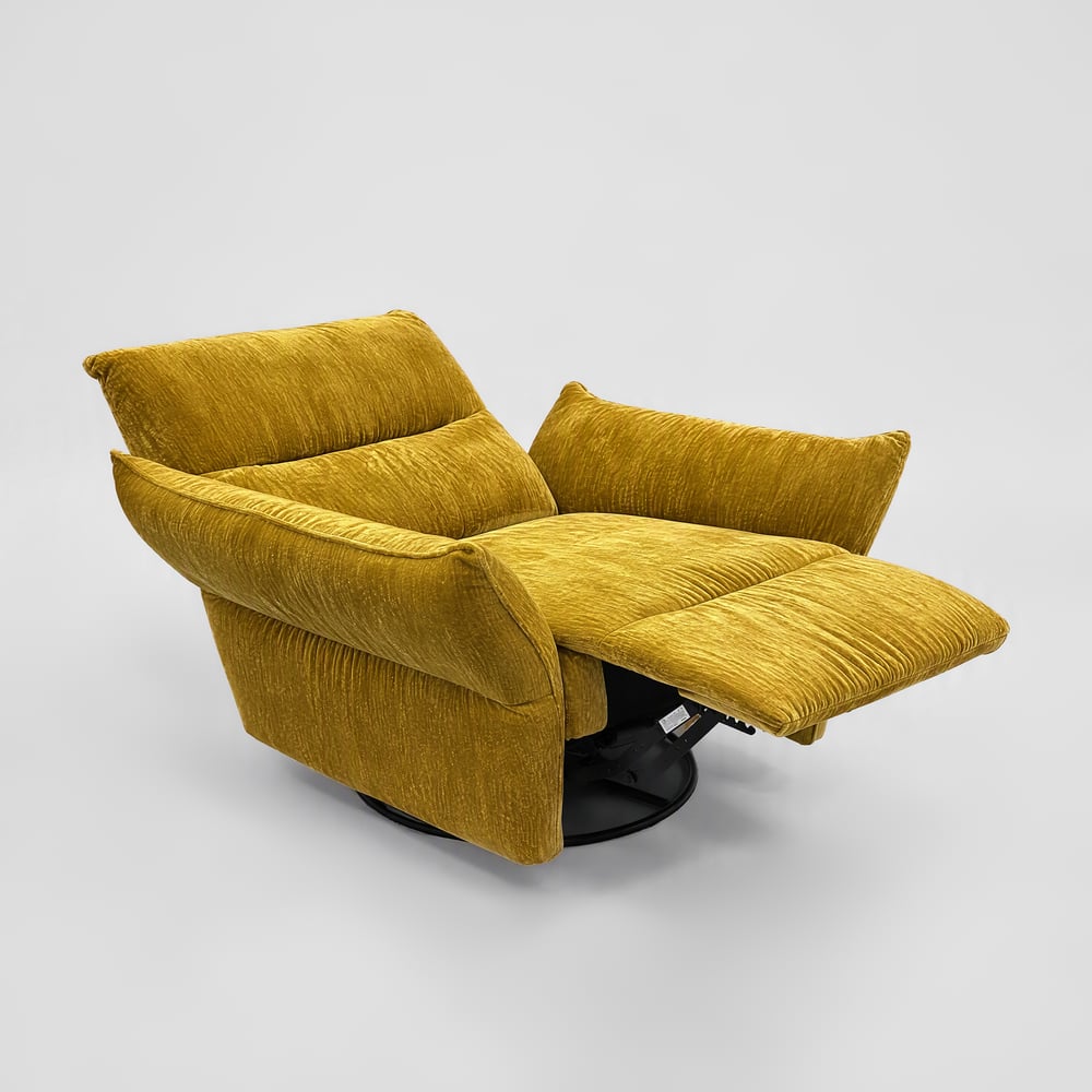 Florvia Chenille Dual-Motor Reclining Lounge Chair window image