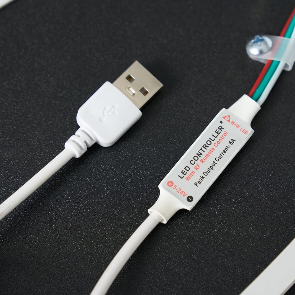 22" x 39" Arched LED 3D Acrylic Elephant Moon Wall Sculpture Art Decor Nursery Bedroom window image