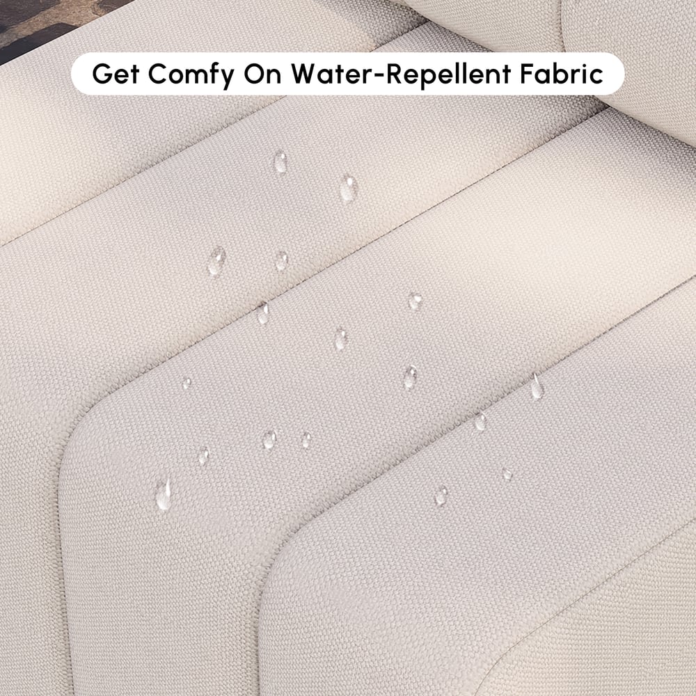 Resaro Outdoor Teak & Aluminum Swivel Lounge Chair window image