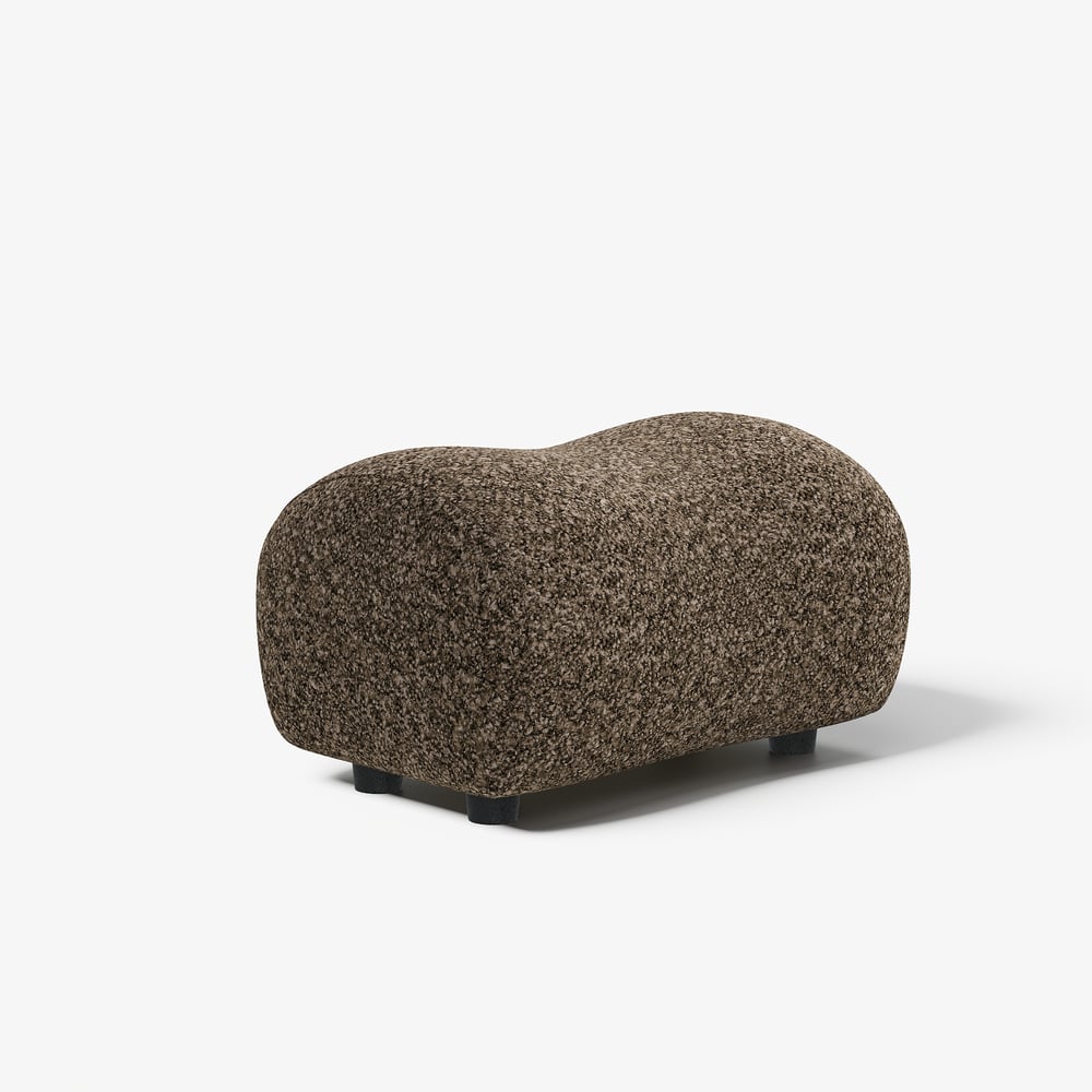 Pouf courbé 15" Performance Boucle image de fenêtre