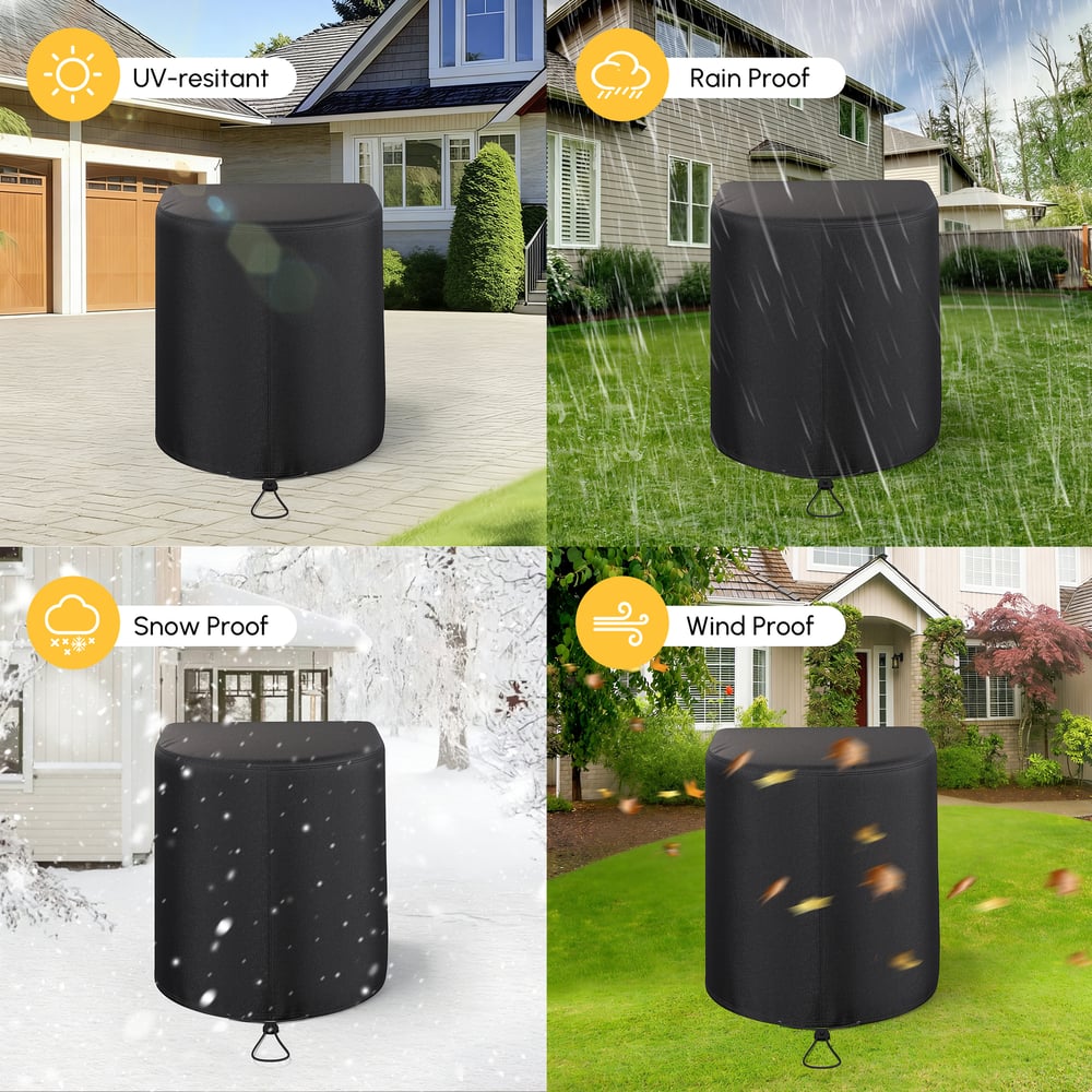 Housse de chaise longue d'extérieur Costra 800D en toile résistante et imperméable image de fenêtre