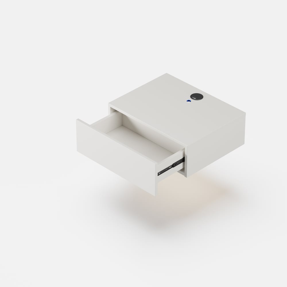 Lumio Floating Smart Nightstand with Charging Station & Light window image