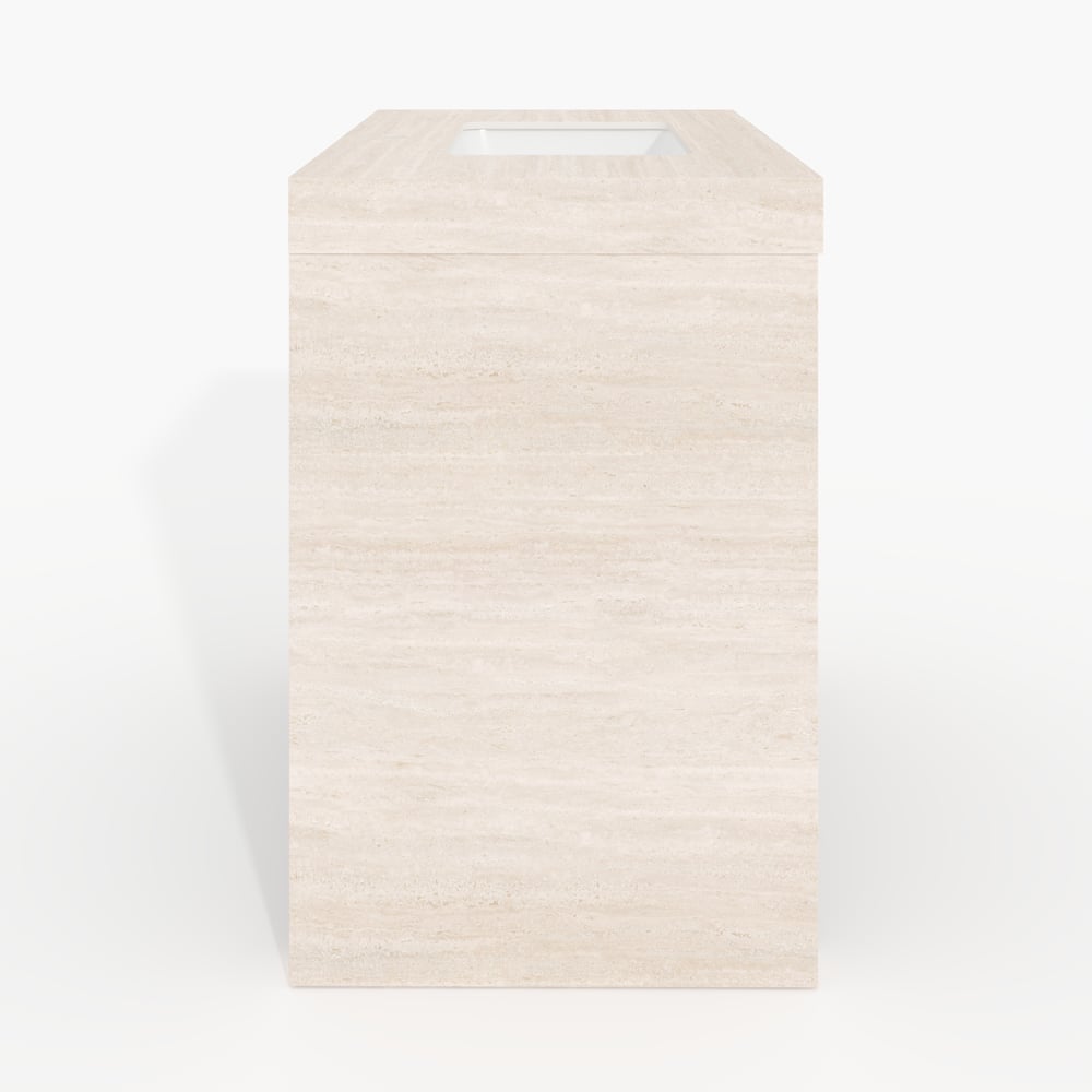 36" Single Bathroom Vanity with Ceramic Sink, Sintered Stone Top window image