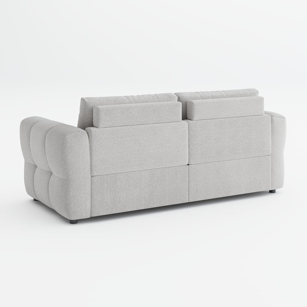 Glidio Chenille Power Reclining Sofa with Adjustable Headrests window image