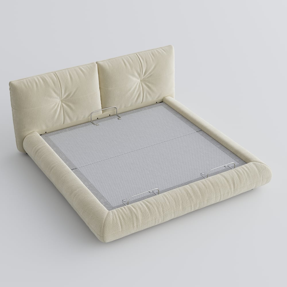 Performance Chenille Smart Bed Set with Adjustable Base, Massage & Zero Gravity. window image