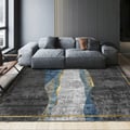1500mm x 2100mm Modern Abstract Rug Polyester Rectangle Living Room Area Rug