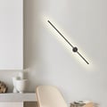 Black Long Strip Wall Light Linear LED Wall Sconce