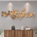 1 Piece Modern Style Geometric Figure Wall Decor Rose Gold Iron Wall Decor