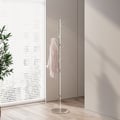 Minimalist Clear Tree Coat Rack Stand Acrylic Coat Hanger Stand with 8 Hooks