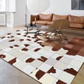 5' x 7' Modern Checkered Area Rug Geometric Decorative Carpet for Living Room Bedroom