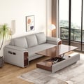 Sofa Bed with Lift-top Coffee Table