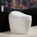 Set of 2 Automatic Flushing Smart Bidet Toilet with Multi-Function 1.32 GPF