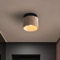 Travertine Hallway Modern Flush Mount LED Ceiling Light 