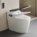 Hynova AX2 Automatic Smart Bidet Toilet with Auto Open/Close Lid Black 1.28 GPF