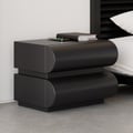 Humply Leather 2-Drawer Smart Nightstand