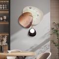 23.6" Abstract Geometric Silent Wall Clock Modern Decor Art Living Room Bedroom