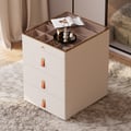Chanor Modern Champagne Walk in Closet Island 6 Drawers Dresser & Chest Jewelry Storage
