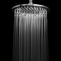 Modern Style Solid Brass 10" Round Shape Swivel Rain Shower Head Finished