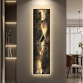 Modern Abstract LED Wall Art with Backlit Light Home Decor — USB Powered