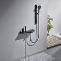 4-Spray Hand Shower with Slide Bar Handheld Shower with High Pressure Spray