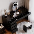 55" Smart Makeup Vanity Set with Mirror & Lights