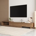 Quoint Extendable Walnut TV Stand with 3 Drawers(1800mm-2540mm)