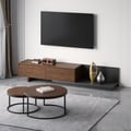 Fero Extendable TV Stand & Nesting Coffee Table Set