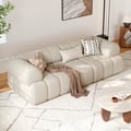 Nimbus 83" 2-Seater Modular Channel Chenille Loveseats Sofa