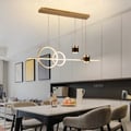 Gold Kitchen Island light Geometric Starry Hanging Light 3-Way