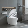 Glowin K4 Smart Toilet with Heated Seat & Remote Control White, ADA-Compliant