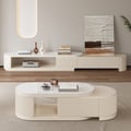 Velar 71" Extendable TV Stand & Coffee Table Set
