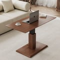1200mm Walnut Lift-Top Height-Adjustable Coffee Table