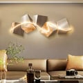 39.4" LED Acrylic Abstract Geometric Wall Decor Modern Art Living Room Bedroom 