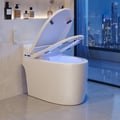 Smart Toilet with Heated Seat White Dual Flush (4 Star)