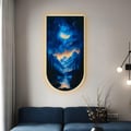 31.5" Galaxy Wall Hanging with Warm LED Light & Remote Control