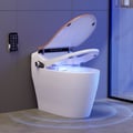 Hynova AX2 Automatic Smart Bidet Toilet with Auto Open/Close Lid Rose Gold 1.28 GPF
