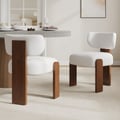 Chaises de salle à manger modernes en bois du milieu du siècle