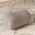 15" Performance Boucle Curve Ottoman