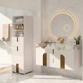 Artis 92cm Single Bathroom Vanity & 149cm Bathroom Storage Cabinet Set