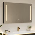 47" Modern Wall-mounted LED Bathroom Medicine Cabinet Vanity Mirror with Storage