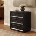 31" TV Stand with Chest Cabinet & 3 Drawers Storage