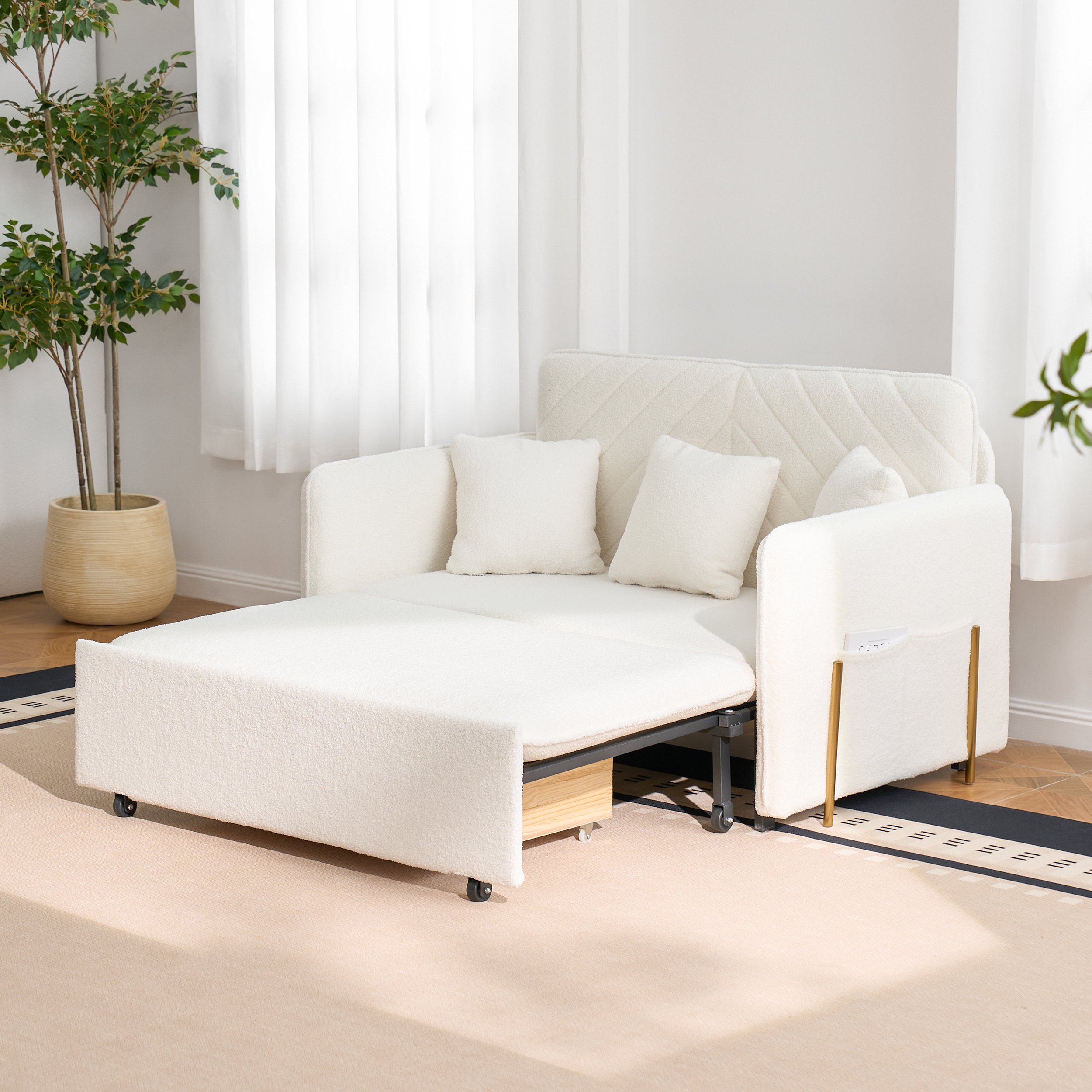 space saving furniture for small spaces - Tilta Folding Sleeper Sofa