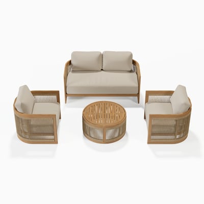 Homary Boheva Outdoor Sofa - Thumbnail 3
