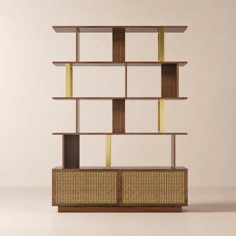 Walnuss Schrankorganisation｜Homary DE
