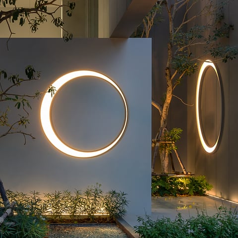Contemporary LED Outdoor Wall Lights Homary