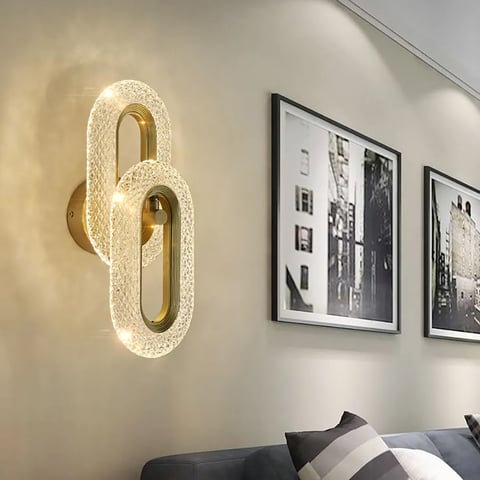 Moderne wandlamp in de vorm van een roze bloem • Verlichting Trends Moderne wandlamp in de vorm van een roze bloem • Verlichting Trends