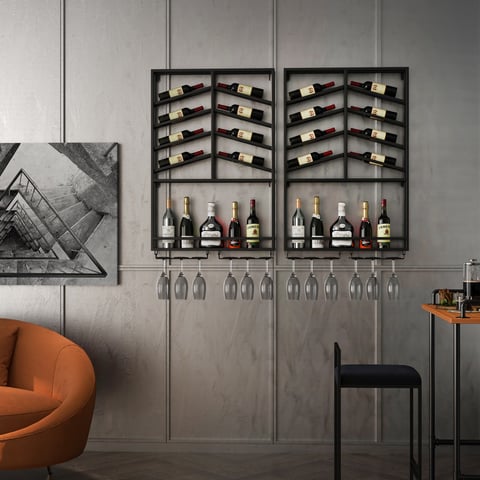 Praktische Moderne Weinregale Und Weinhalter