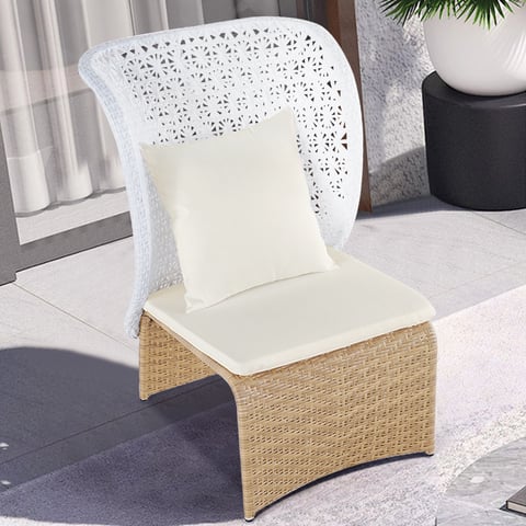 Wingback Chair Outdoor Lounge Furniture｜Homary DE