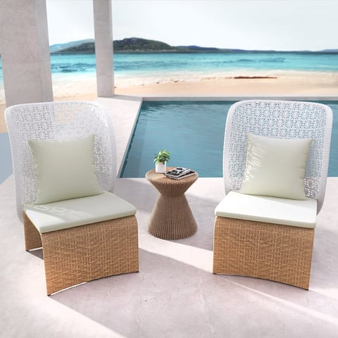 Ohrensessel Outdoor-Lounge-Möbel｜Homary DE
